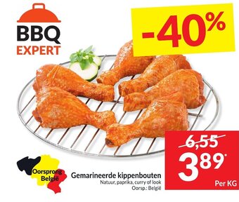 Intermarché BBQ Expert Gemarineerde kippenbouten aanbieding