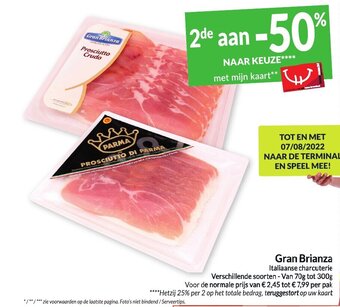Intermarché Gran Brianza Italiaanse charcuterie aanbieding
