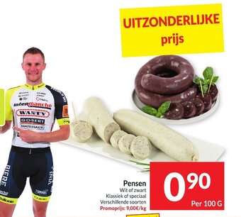 Intermarché Pensen wit of zwart 100 G aanbieding