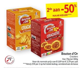 Intermarché Bouton d'Or Crackers aanbieding