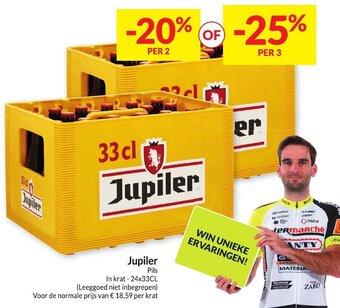 Intermarché Jupiler pils 24x33cl aanbieding