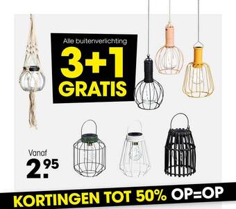 Kwantum Buitenverlichting aanbieding