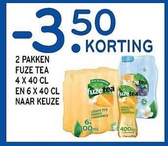 Alvo Fuze Tea aanbieding
