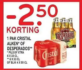 Alvo Cristal Alken Of Desperados aanbieding