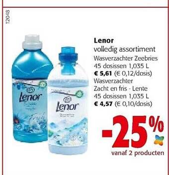 Colruyt Lenor Wasverzachter aanbieding