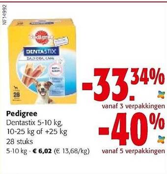 Colruyt Pedigree Dentastix aanbieding