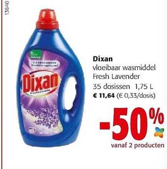 Colruyt Dixan Vloeibaar Wasmiddel aanbieding