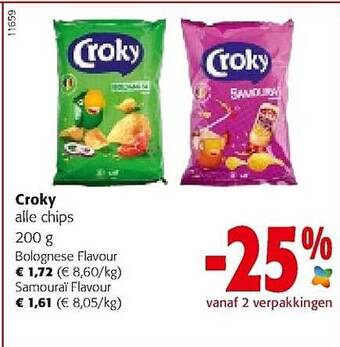 Colruyt Croky Chips aanbieding