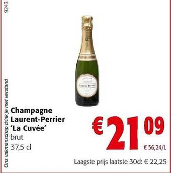 Colruyt Champagne Laurentperrier La Cuvée Brut aanbieding