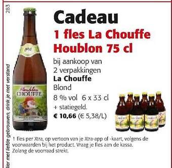 Colruyt La Chouffe Blond aanbieding