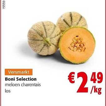 Colruyt Boni Selection Meloen Charentais aanbieding