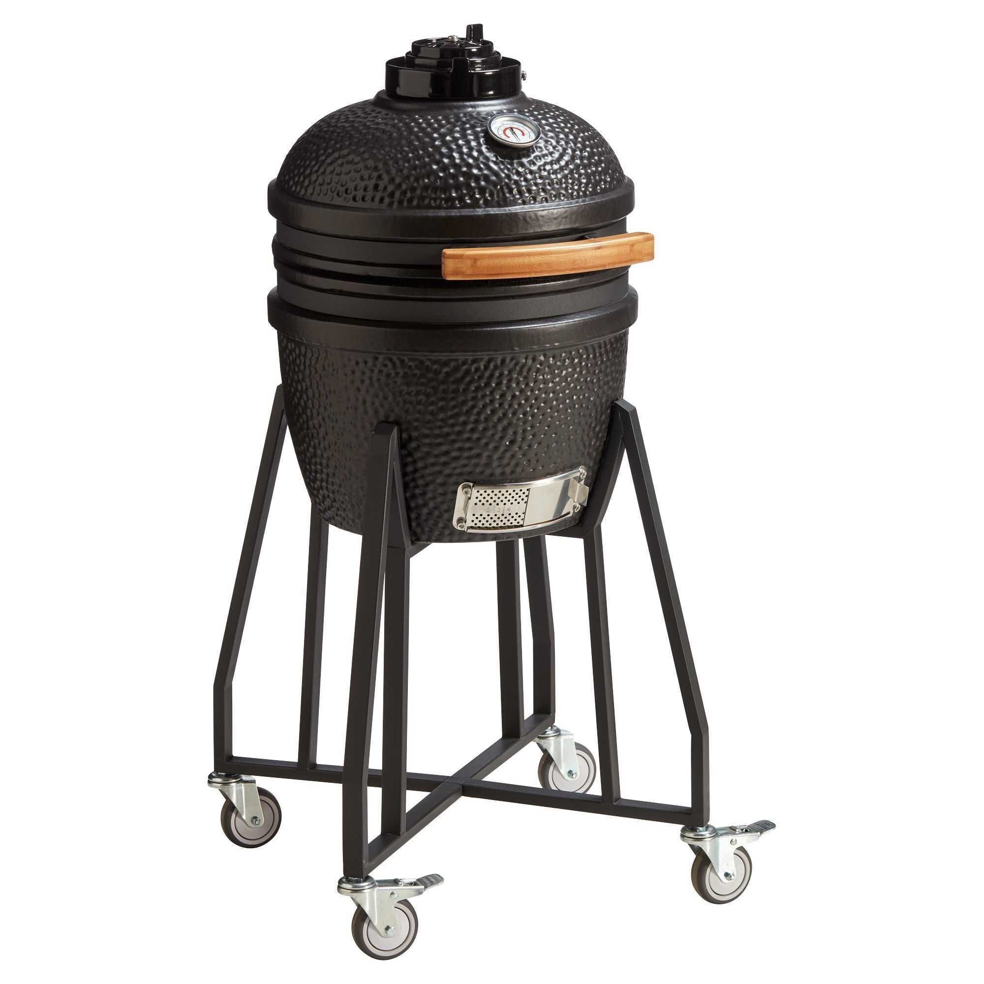 Bbq Kamado Zwart promotie bij Kwantum