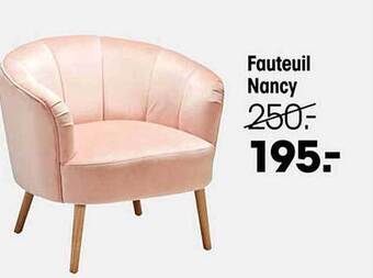 Fauteuil Nancy