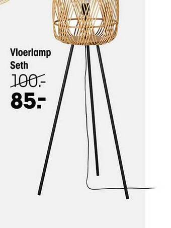 Kwantum Vloerlamp Seth aanbieding