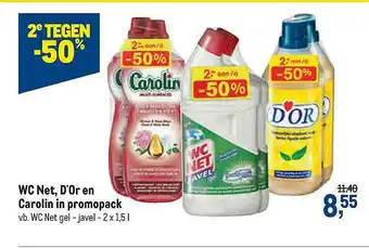 Wc Net, D'or En Carolin In Promopack
