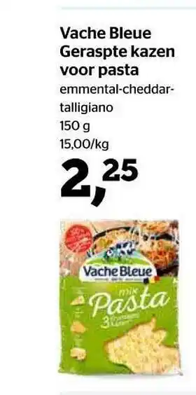 Vache Bleue Geraspte Kazen Voor Pasta