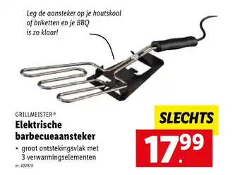 Lidl Grillmeister Elektrische Barbecueaansteker, 402979 aanbieding