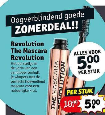 Kruidvat Revolution The Mascara Revolution aanbieding