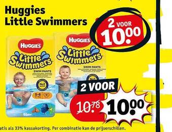 Kruidvat Huggies Little Swimmers aanbieding