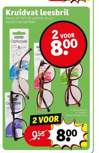 Kruidvat Kruidvat Leesbril aanbieding