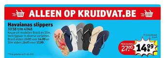 Kruidvat Havaianas Slippers aanbieding