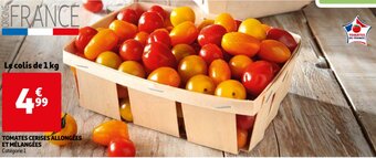 Tomates Cerises Allongees Et Melangees