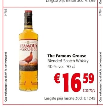 Colruyt The Famous Grouse 70 cl aanbieding