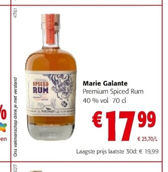 Colruyt Marie Galante 70 cl aanbieding