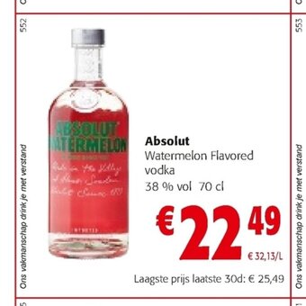 Colruyt Absolut 70 cl aanbieding