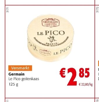 Colruyt Germain Le Pico geitenkaas 125 g aanbieding