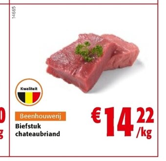 Colruyt Biefstuk chateaubriand aanbieding