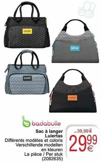 Sac à langer luiertas