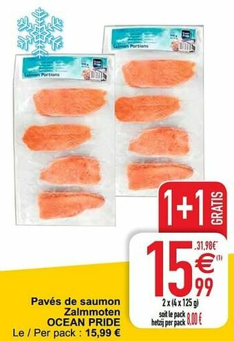 Cora Pavés de saumon zalmmoten ocean pride aanbieding