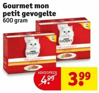 Kruidvat Gourmet mon petit gevogelte aanbieding