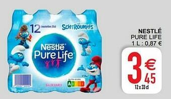 Cora Nestlé pure life aanbieding