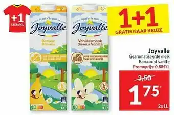 Joyvalle gearomatiseerde melk banaan of vanille