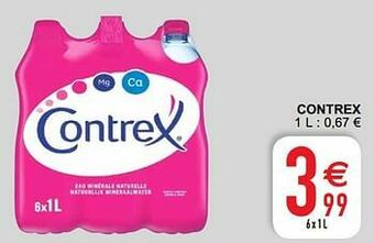 Cora Contrex aanbieding