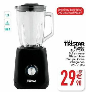 Cora Tristar blender bl4472pr aanbieding