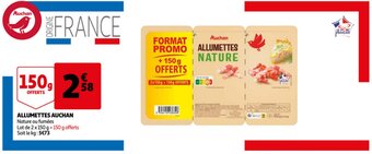 Auchan Allumettes Auchan aanbieding