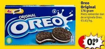 Kruidvat Oreo original aanbieding