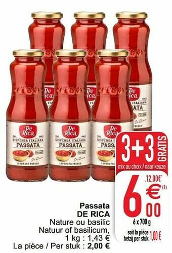 Cora Passata de rica aanbieding