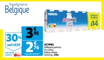Auchan Actimel aanbieding