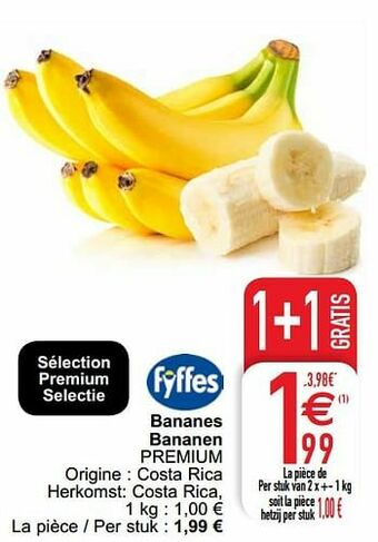 Cora Bananes bananen premium aanbieding