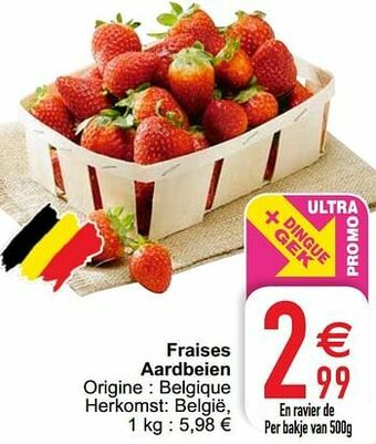 Cora Fraises aardbeien aanbieding