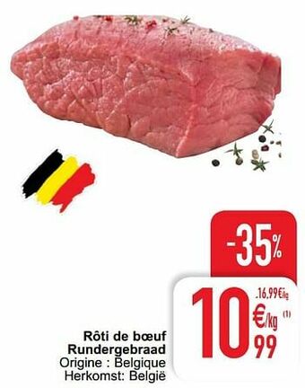 Rôti de boeuf rundergebraad