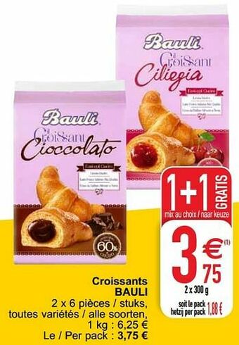 Cora Croissants bauli aanbieding