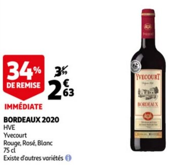 Auchan Bordeaux 2020 aanbieding