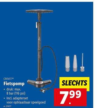 Lidl Fietspomp aanbieding