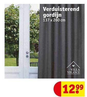 Villa Volance Verduisterend Gordijn