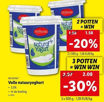 Volle Natuuryoghurt
